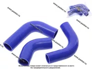 Патрубки радиатора УАЗ 452 дв УМЗ 4213 3 шт MEGAPOWER|Код 36100