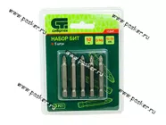 Биты 1/4 5пр pozidrive PZ1 L50мм СИБРТЕХ 11247|Код 36313