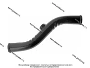 Патрубок ГАЗ-3302 радиатора под датчик изогнутый металл ДВА ИЗГИБА АвтоБОБ|Код 36384