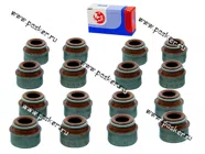 Колпачки маслосъемные 2110 и мод,2170 Priora SM.SHOTTLE 16-ти кл 16шт|Код 36757