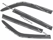 Дефлектор боковых окон 2123 Шевроле-Нива накладной 4шт|Код 36982