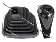 Ручка КПП 2113-15 чехол+рамка хром|Код 37595