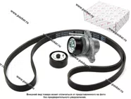 Ремень генератора +2 ролика Renault Logan Lada Largus 1.6 16V LYNXauto PK-5006|Код 37853