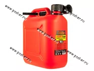 Канистра 10л пластик с наливным устройством для ГСМ Garde  красная|Код 37967