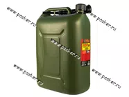 Канистра 25л пластик с наливным устройством для ГСМ Garde усиленая зелено-оливковая|Код 37972