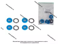 Кольцо уплотнительное LADA Vesta XRAY форсунки инжектор к-кт 8шт дв 127|Код 3816