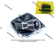 Ручка КПП с рамкой хром и кожаным эко чехлом VW Polo 2014- MANOVER MR7000072|Код 38177