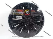 Колпаки R-15 Торнадо Black Gloss карбон 2шт Garde GW1527|Код 38247