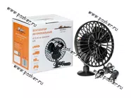 Вентилятор 3-х лопастной AIRLINE ACF-24-04 на присоске пластик 12,5 см 24В|Код 38259