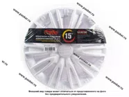 Колпаки R-15 Торнадо White Gloss карбон 2шт Garde GW1526|Код 38263