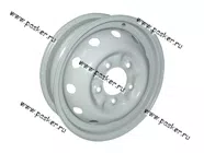 Диск колесный 16/5J/5*139,7/ЕТ58/d98,5 LADA Image 2121 213 214 серебро 21214-3101015-00|Код 3832