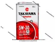 Масло TAKAYAMA  5W30 Adaptec API SL/CF ACEA A3/B4 1л син 605529/6056095|Код 38445