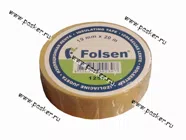 Изолента Folsen 19ммX20м 120мкм желтая|Код 38608