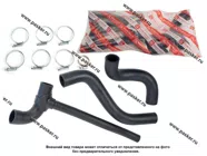 Патрубки радиатора 2123 3 шт 7 хомутов ROSTECO|Код 389