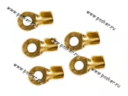 Клемма под болт М10 АВТОЭЛЕКТРОНИКА усиленная латунь 1,50мм под провод от 16,00мм до 25,00мм|Код 39006