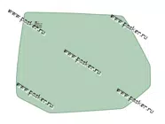 Стекло задней двери 2109 099 15 КМК GLASS левое VAZS0038|Код 3926