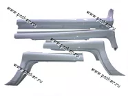 Пороги наружные 2114-15 Белое облако 240 СЭД|Код 39283