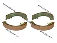 Колодки тормозные М-2141 задние Начало|Код 393