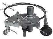 Кран отопителя УАЗ-3741-8101400-18 ЯВВА керамический с тросом Ульяновск|Код 39422