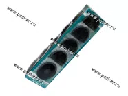 Грибок шиномонтажный с проволочной ножкой адгезив Rossvik 12х68мм [упаковка 5 шт.]|Код 39504