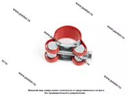 Хомут COMFORT 20-22 силовой одноболтовый красный|Код 39685