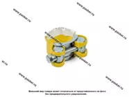 Хомут COMFORT 23-25 силовой одноболтовый желтый|Код 39692