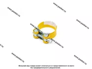 Хомут COMFORT 40-43 силовой одноболтовый желтый|Код 39762