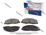 Колодки тормозные Газель NEXT передние ФОБОС с механ. датчиком F1428L|Код 39903