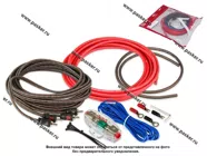 АУДИО Комплект для подключения 2х канального усилителя 10AWG (6мм2) AURA AMP-1210|Код 40154