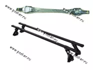Багажник Daewoo Nexia DELTA пластик 2 поперечины 1,1 м|Код 40235