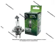 Лампа галоген 12V H4 60/55W P43t ClearLight LongLife +50%|Код 40629