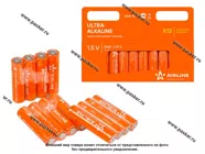 Батарейка AIRLINE LR03/AAA AAA-12 [упаковка 12 шт.]|Код 41175