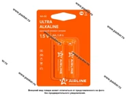 Батарейка AIRLINE LR6/AA AA-02 [упаковка 2 шт.]|Код 41180