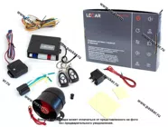Автосигнализация LECAR с сиреной 2 брелока|Код 41974
