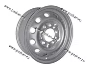 Диск колесный 15/6J/5*139,7/ЕТ40/d98,5 LADA Image 2123 Chevrolet Niva серый 21230-3101015-20|Код 4218