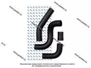 Патрубки радиатора 21073 инжектор 4шт KRAFT 8850808|Код 42412