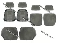 Чехлы 2123 велюр/кожзам|Код 42779