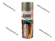 Краска термостойкая Серебристая матовая KUDO KU-5001 520мл аэрозольная|Код 42869