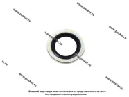 Прокладка сливной пробки поддона картера Renault LADA Largus CORTECO 006339H|Код 43161