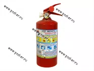 Огнетушитель ОП-1(З) 1кг металл Меланти|Код 4422