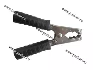 Клемма-зажим крокодил 300А L-135мм Garde черный G3135B|Код 44223