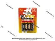 Батарейка ТРОФИ R6 AA BL-4|Код 44366