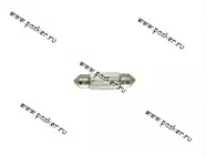 Лампа 12V10W SV8.5-8 35мм Philips 12854CP|Код 44750