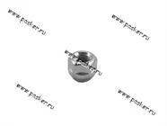 Гайка колесного болта М12х1,5 кл19 открытая с буртиком, конус хром л/д|Код 44912