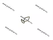 Пружина молдинга 2106 [упаковка 50 шт.]|Код 45140