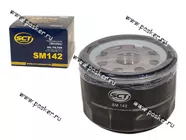 Фильтр масляный Renault Logan Sandero Duster Clio Kangoo Megane Scenic SCT SM142|Код 45547