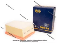 Фильтр воздушный Renault Logan Sandero Duster Kangoo LADA Largus SCT SB678|Код 45578