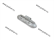 Грузик балансировочный 40гр Clipper со скобой 0240 [упаковка 10 шт.]|Код 45735