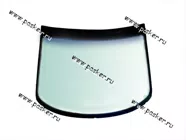Стекло ветровое Daewoo Matiz КМК GLASS зеленое с голубой полосой DEWT0005|Код 45769