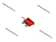 Предохранитель флажковый 10A АВТОЭЛЕКТРОНИКА|Код 45777